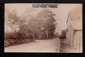 Ightfield, vista al pueblo - cerca de Whitchurch - postal fotográfica real - Imagen 1 de 1