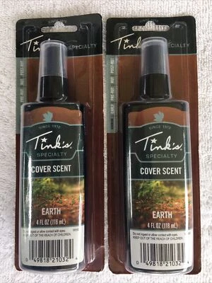 2 - Bottles Of Tink's Earth Cover Scent Spray 4oz - Image 1 of 2