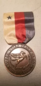 RARE 1924 MARBLEHEAD, MASS. CORINTHIAN YACHT CLUB BRONZE MEDAL Manchester 17s - Picture 1 of 5