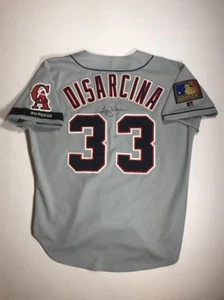 1994 California Angels Gary DiSarcina Signed Game Used Worn Jersey - Picture 1 of 11