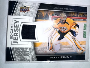 Camiseta deportiva Pekka Rinne - 2013-14 -UD - #GJ-RI (DB-2-096) - Imagen 1 de 2
