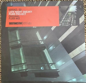 Late Night Sneaky PURR PROJECT Distinctive Breaks 12" DJ Vinyl Nu Skool MASSIVE - Picture 1 of 4