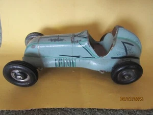 Vintage Thimble Drome Special Push Tether Car L.M Cox Custom Pin Stripping Used - Picture 1 of 9