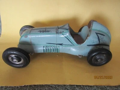 Vintage Thimble Drome Special Push Tether Car L.M Cox Custom Pin Stripping Used - Image 1 of 4