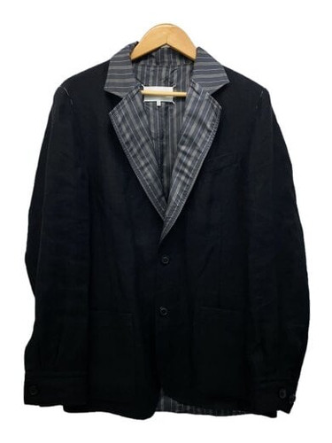 Giacca blazer Maison Margiela nero lino righe S30BN0504 taglia 46 Made in Italy