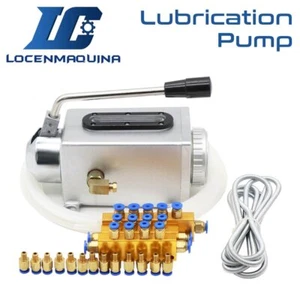 500CC Guide Rack Gear Lubrication Oil Pump 8ml/min 4mm 6mm Copper Joint - Picture 1 of 16