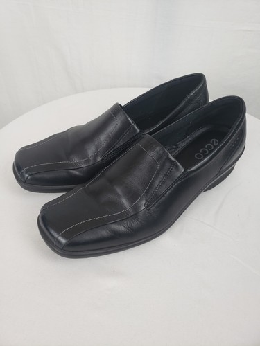 Mocassino Ecco in pelle nero taglia 40 EU 6 6 5 US