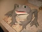 Folkmanis Folktails Full Body Hand Puppet Toad Frog Olive Green Large Realistic