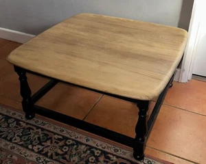 Black and Blonde Ercol Coffee Table - Picture 1 of 4