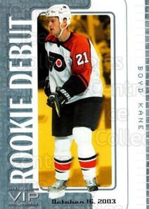 2003-04 ITG VIP Rookie Debut #45 Boyd Kane