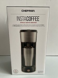 Chefman RJ14-UB InstaCoffee Single Serve Coffee Maker - Black