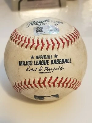 Giancarlo Stanton New York Yankees Game Used Baseball MLB Authenticated  - Image 1 of 4