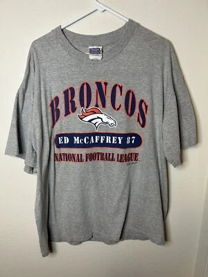 Camiseta De Colección Broncos Grande Años 90 Denver Ed McCaffrey NFL Fútbol XL Foto 1 de 4