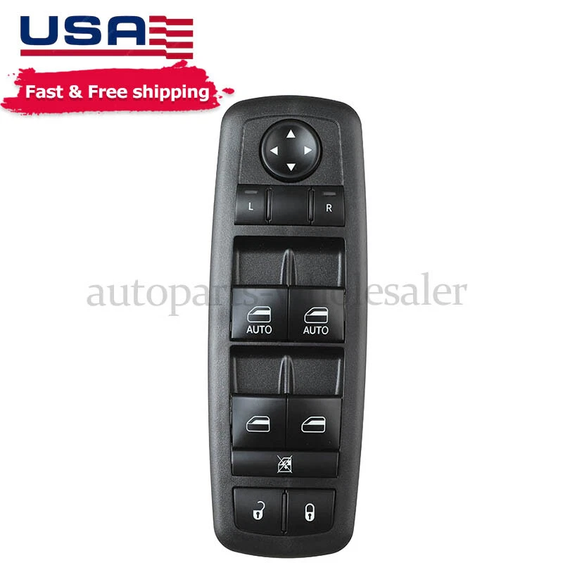 Interruptor de ventana eléctrica maestro lado del conductor para Jeep Grand Cherokee 2014-2019 Foto 1 de 4