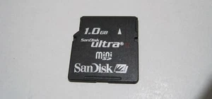 Ultra Mini Son DISC 1GB Card Used - Picture 1 of 2