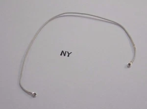 Cable Coaxial Blanco Samsung Galaxy Tab E SM-T377A AT&T Tablet Original #711-6 - Imagen 1 de 1