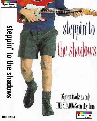 THE SHADOWS  STEPPIN' TO THE SHADOWS CASSETTE  ALBUM Soft Rock, Pop Rock, 16T - Image 1 of 4