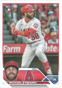 2023 Topps Update Baseball #US124 Michael Stefanic RC
