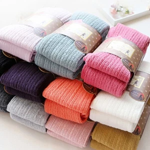 Warm Knit Wool Sweater Footed Crochet Stockings Pantyhose Tights Acc new - Picture 1 of 23