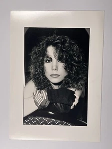 Lee Aaron Photo Original Black And White Press Promotion Circa 1980s - Picture 1 of 12