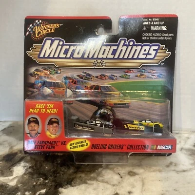 1999 MicroMachines Duelin Drivers Winners Circle Dale Earnhardt Sr Vs Steve Park - Image 1 of 4