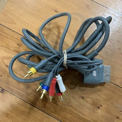 USED MICROSOFT XBOX 360 COMPONENT A/V CABLE Cord Adaptor (QUC008768) - Image 1 of 4