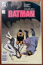 Batman #404 Year One Part 1, NM Newsstand KEY 1st Holly Robinson/Carmine Falcone