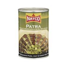 Natco Patra indische Taro-Blätter in Öl Gewürzt - 400g - 3er-Packung
