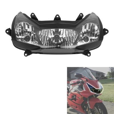 Conjunto de faros delanteros aptos para Honda CBR954RR CBR 954RR 2002-2003 02 Foto 1 de 4