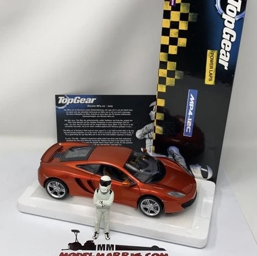 MINICHAMPS 519101330 MINICHAMPS - McLaren - MP4 12C Coupe Roadcar 2012 - Top Gea - Imagem 1 de 1