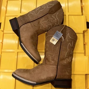 Roper Boys' Crazy Horse Western Boot - Square Toe - 09-018-0911-1200 BR Size 2 - Picture 1 of 5