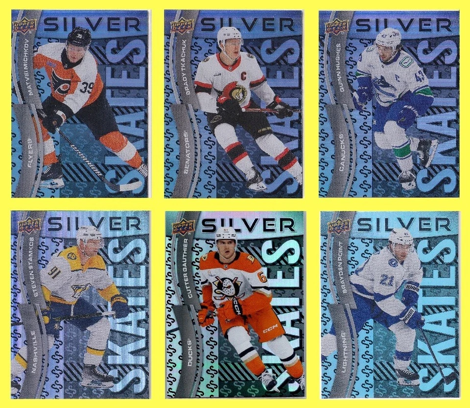 2024-25 Upper Deck Extended Series SILVER SKATES Insert **U-PICK LIST** - Image 1 of 1