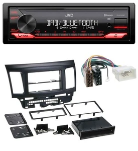 JVC DAB MP3 Bluetooth USB Autoradio für Mitsubishi Evo Lancer (ab 2008) - Bild 1 von 7