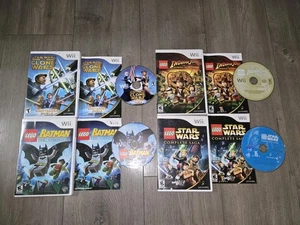 Lego Wii Lot 4 Lego Batman Harry, Star Wars, Lego Indiana Jones - getestet  - Bild 1 von 1