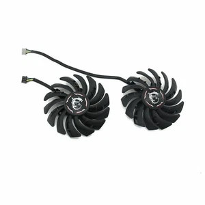 Wentylator chłodnicy do karty graficznej MSI GeForce RTX 2060 GAMING X CPLD09210S12HHH 85mm - Zdjęcie 1 z 13