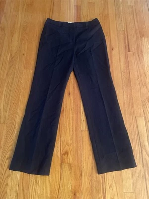 Le Suit Navy Blue Pants Womens  Straight Size 8 Dress Career Trouser Classic - Image 1 of 4