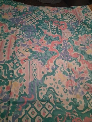 Cranston Print Works Schwartz Liebman Cotton Fabric 45" X 36" - Image 1 of 4