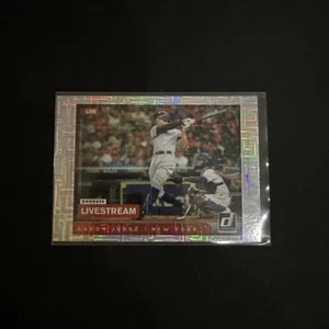 2021 Aaron Judge Panini Donruss Livestream Vector Parallel New York Yankees - Picture 1 of 3