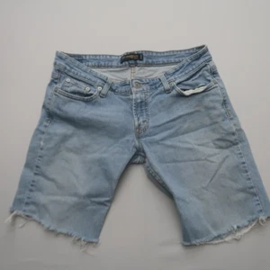 Levi's Womens Y2K Too Superlow 524 Jean Shorts 11 Low Rise Cut Off Light Wash - Picture 1 of 9