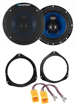 Blaupunkt 250Watt 3-Wege 16,5cm Lautsprecher für Alfa Romeo Citroen Fiat Peugeot - Bild 1 von 4