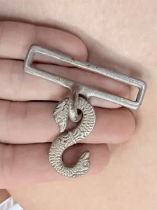 Vtg Masonic Snake Belt Fastener - Picture 1 of 3