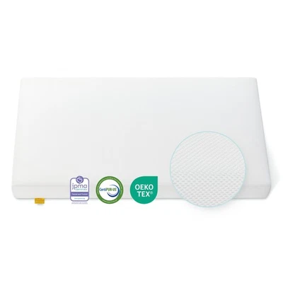 Colchón para cuna, colchón para bebé certificado JPMA, superficie transpirable, CertiPUR y... Foto 1 de 4