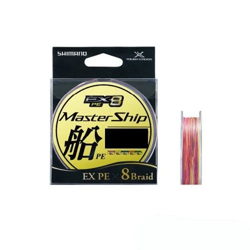 Lenza da Pesca SHIMANO PE Line MASTERSHIP EX8 200m 0.7 Multicolore PL-F68M NUOVO - Immagine 1 di 1