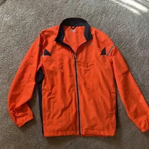 Brooks XL Men’s Orange Windbreaker - Picture 1 of 2
