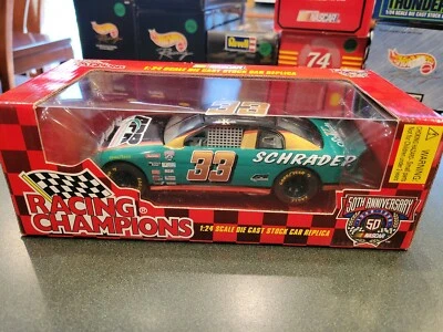  Ken Schrader 33 Apr Racing 50th Anniversary Racing Champions 1:24 Nib st219 - Image 1 of 4