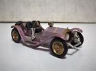 Lesney England Models Of Yesteryear Mercer Raceabout 1913 #7 Pink 1C 020923Wt3