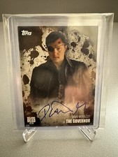 TOPPS WALKING DEAD SEASON 5 DAVID MORRISSEY/GOVERNOR AUTOGRAPH CARD MUD 29/50