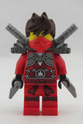 LEGO NINJAGO Minifigure KAI Rebooted Stone Armor njo0186 FREE SHIP - Image 1 of 4