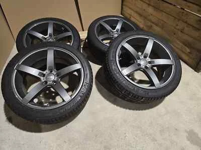 Alu-Kompletträder Winterreifen 4 Stück (1 Satz) Brock B35-859 8,5Jx19 5x114,3... - Bild 1 von 4