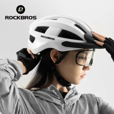 ROCKBROS Cycling Helmet Ultralight MTB Road Bicycle Helmet 55-61cm Detachable - Image 1 of 4